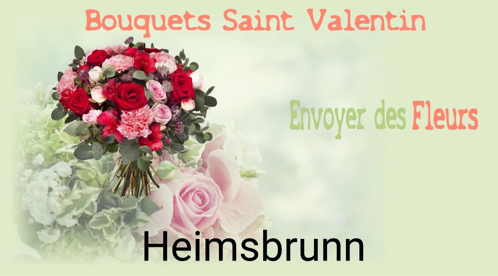 Roses de Saint-Valentin livrées à Heimsbrunn